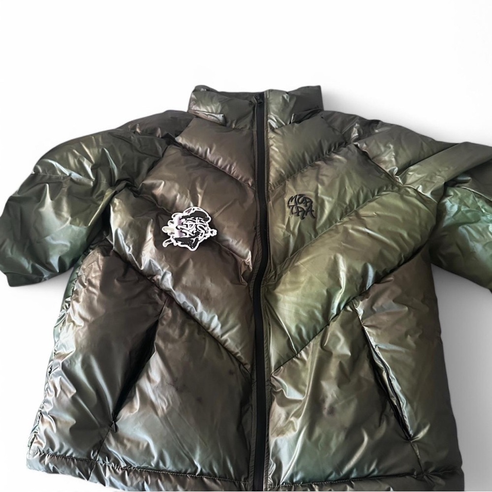 Army Green Puffer Jacket